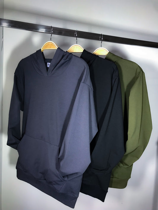 Basic Unisex Summer Loose-fit Hoodie