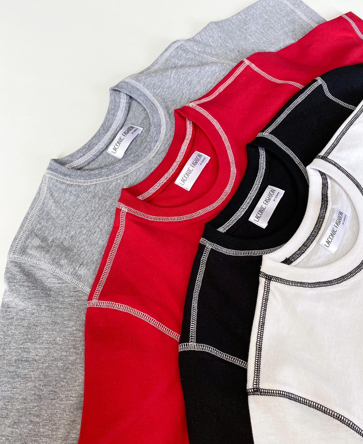 Premium Heavy Weight Contrast Stitch Loose Fit T-shirt