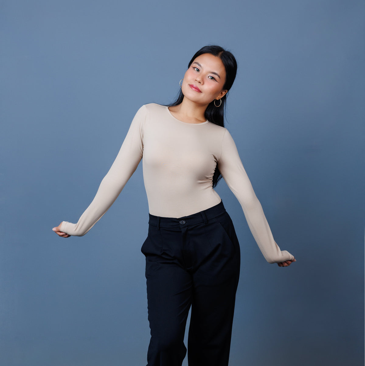 Crewneck Full Sleeve Bodysuit