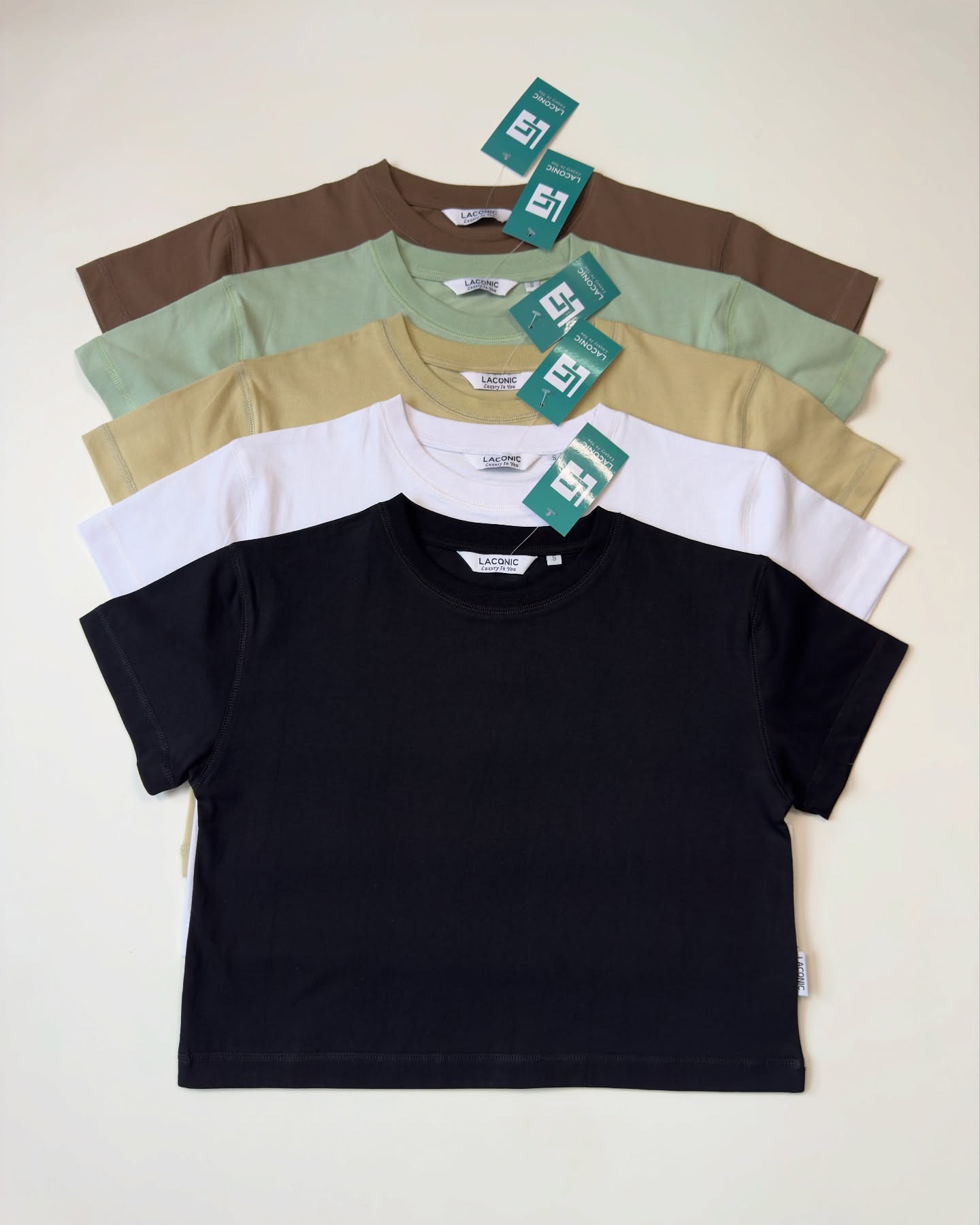 Oversized Cover Stitch Detail Crop Top