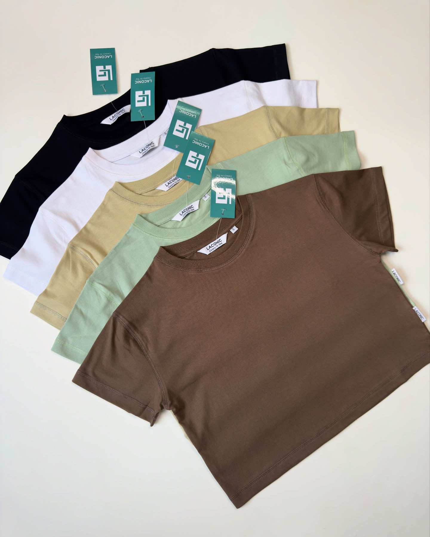 Oversized Cover Stitch Detail Crop Top