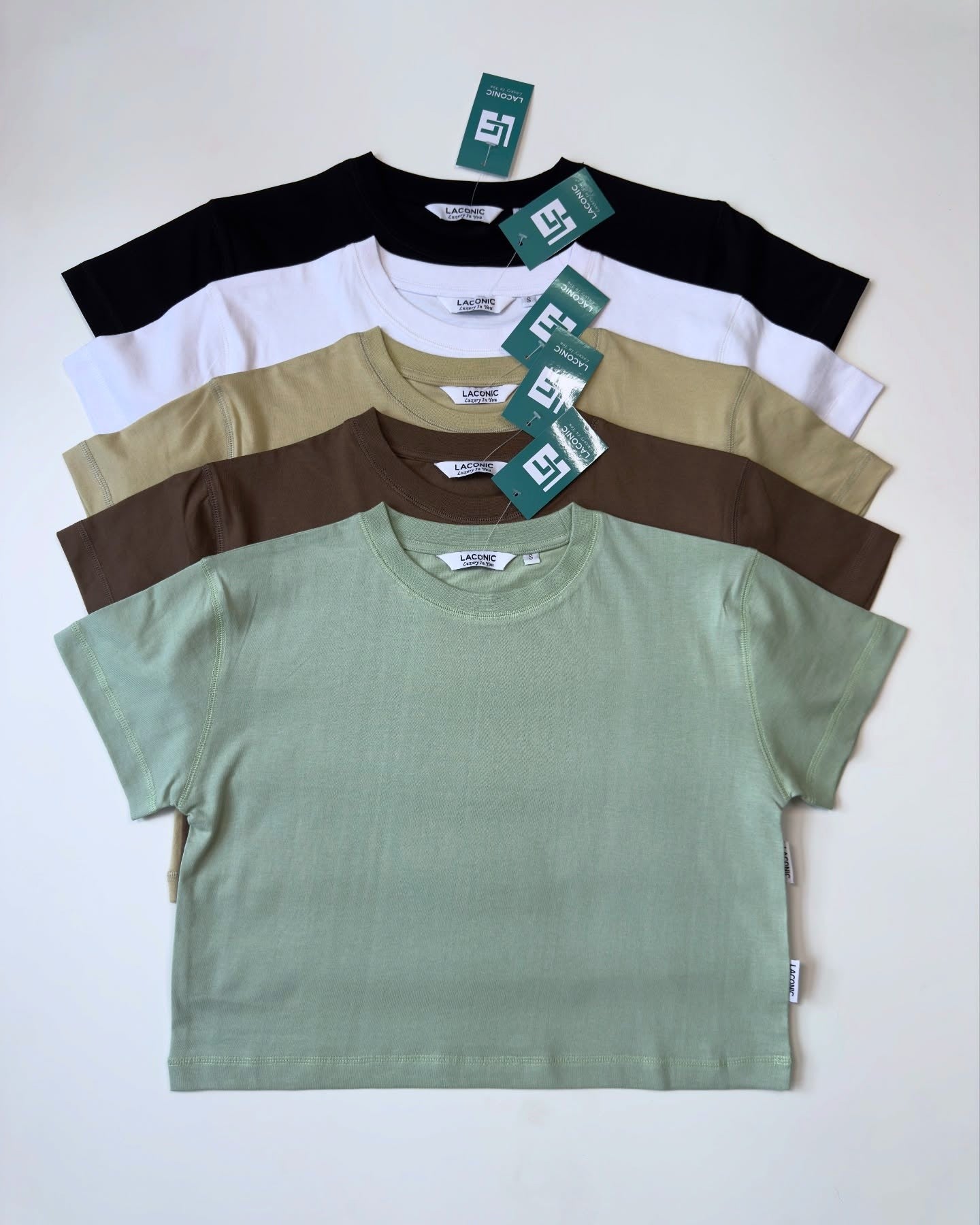 Oversized Cover Stitch Detail Crop Top