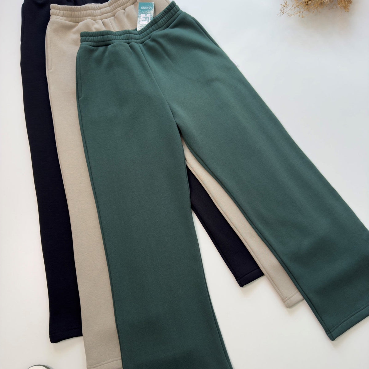 ❄️Cozy Fleece Wide Leg Trousers❄️
