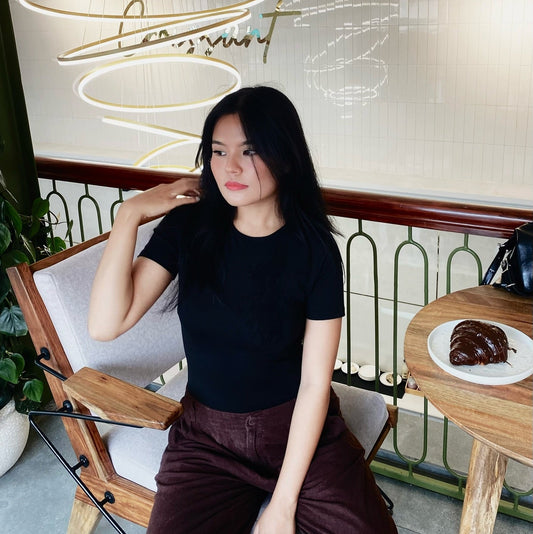 Crewneck Half - Sleeve Bodysuit
