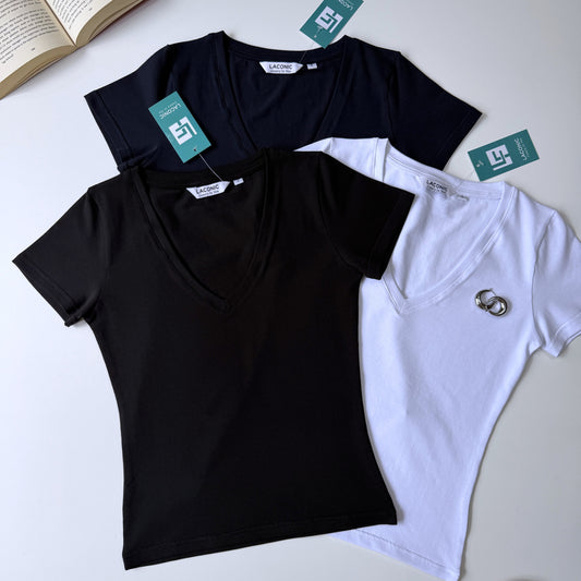 Sleek Plunge Top