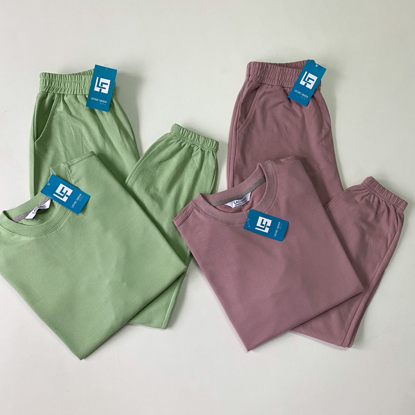 Basic Joggers and Over sized Sweatshirt Set (Co Ords)