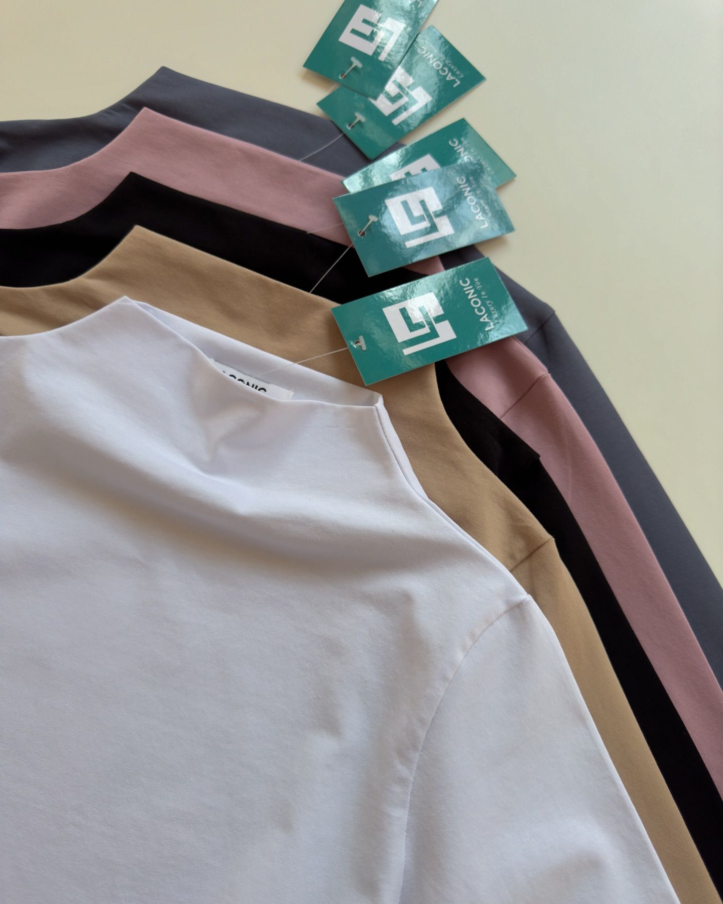 Mock Neck Long Length Fitted Full Sleeve Top