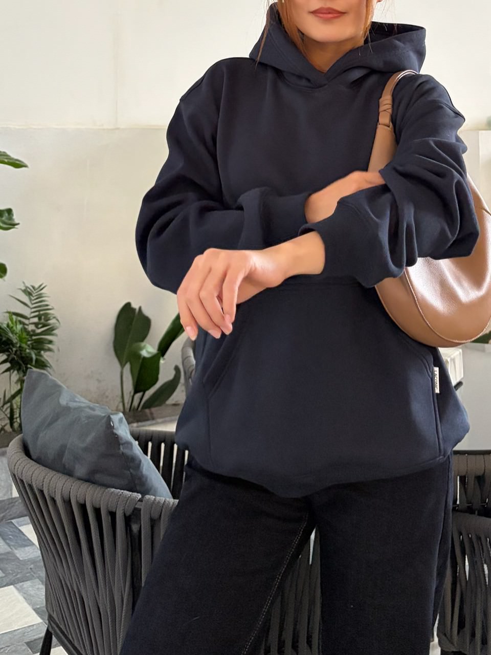 Oversized Fleece Hoodie