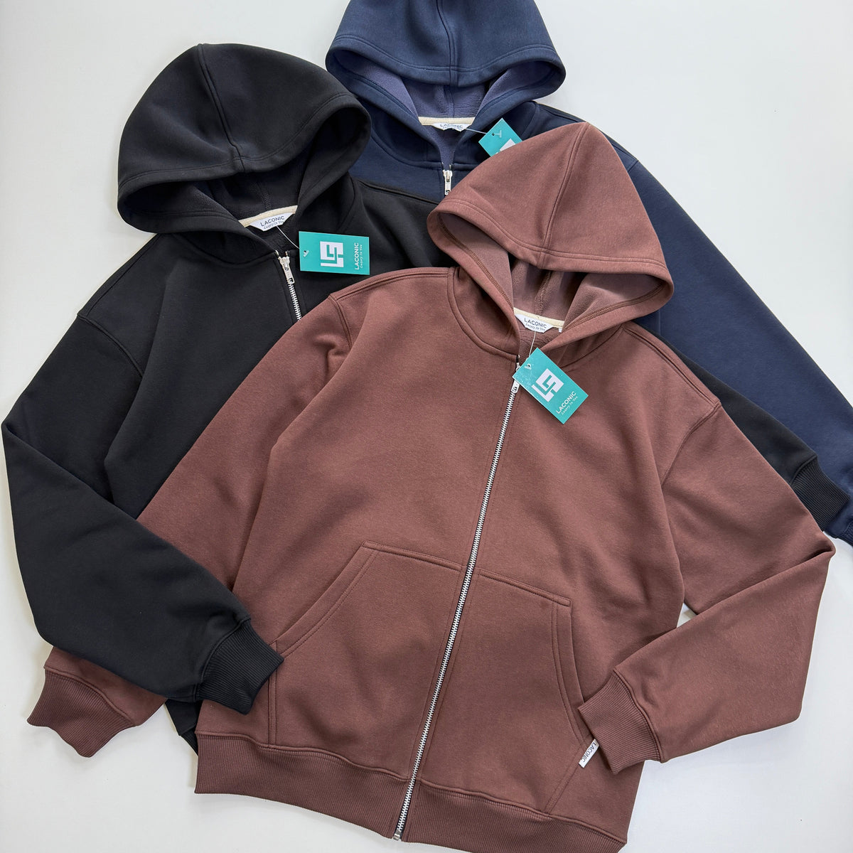 Zip-up Fleece Hoodie
