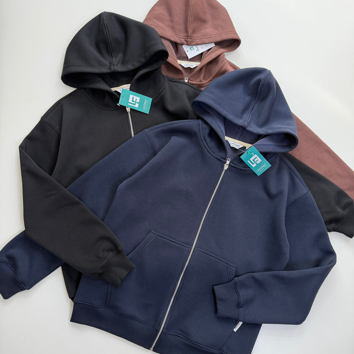 Zip-up Fleece Hoodie