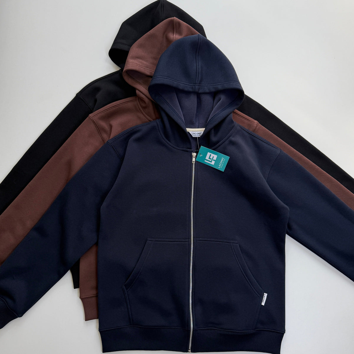 Zip-up Fleece Hoodie