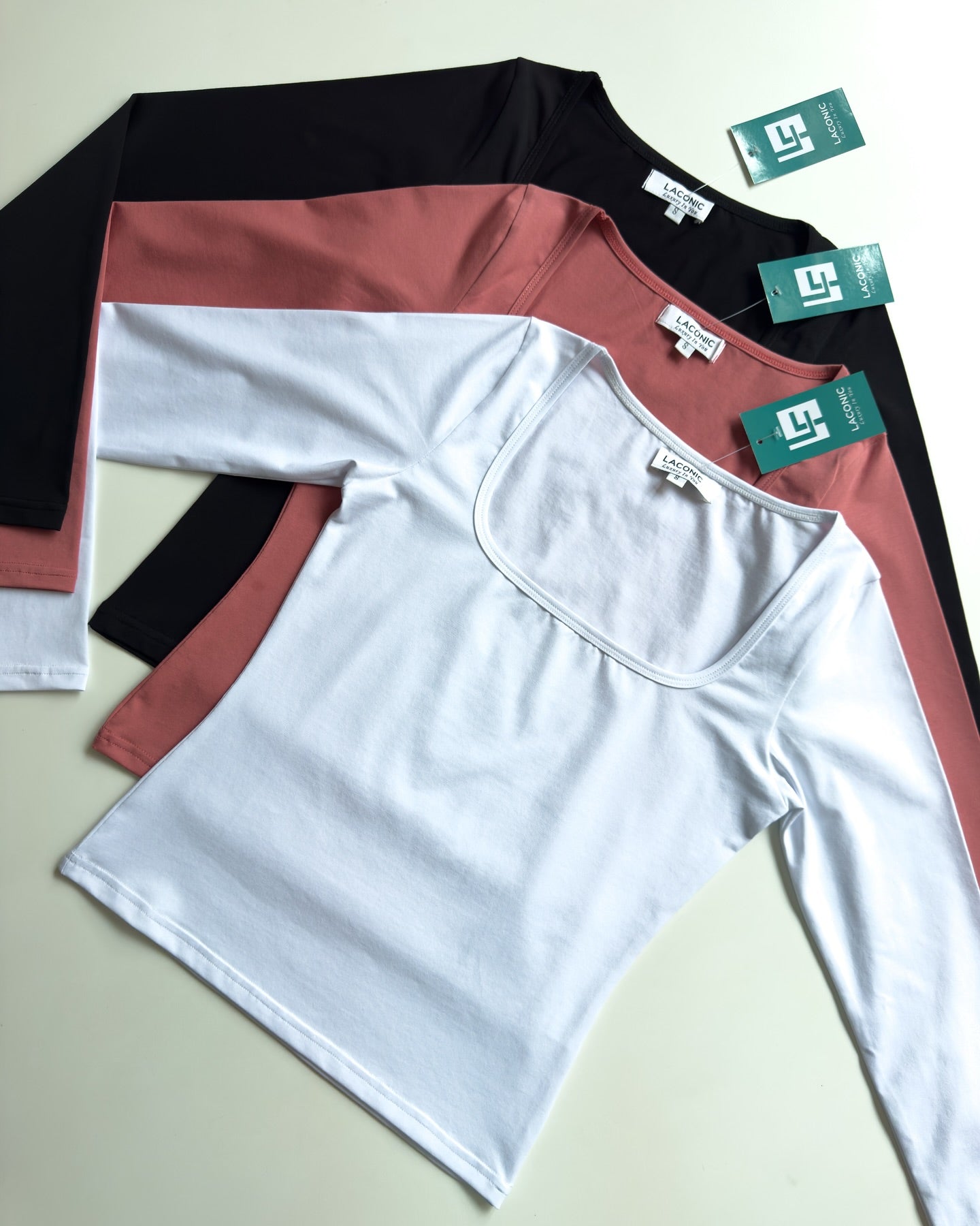 Square Neck Fitted Full Sleeve Top