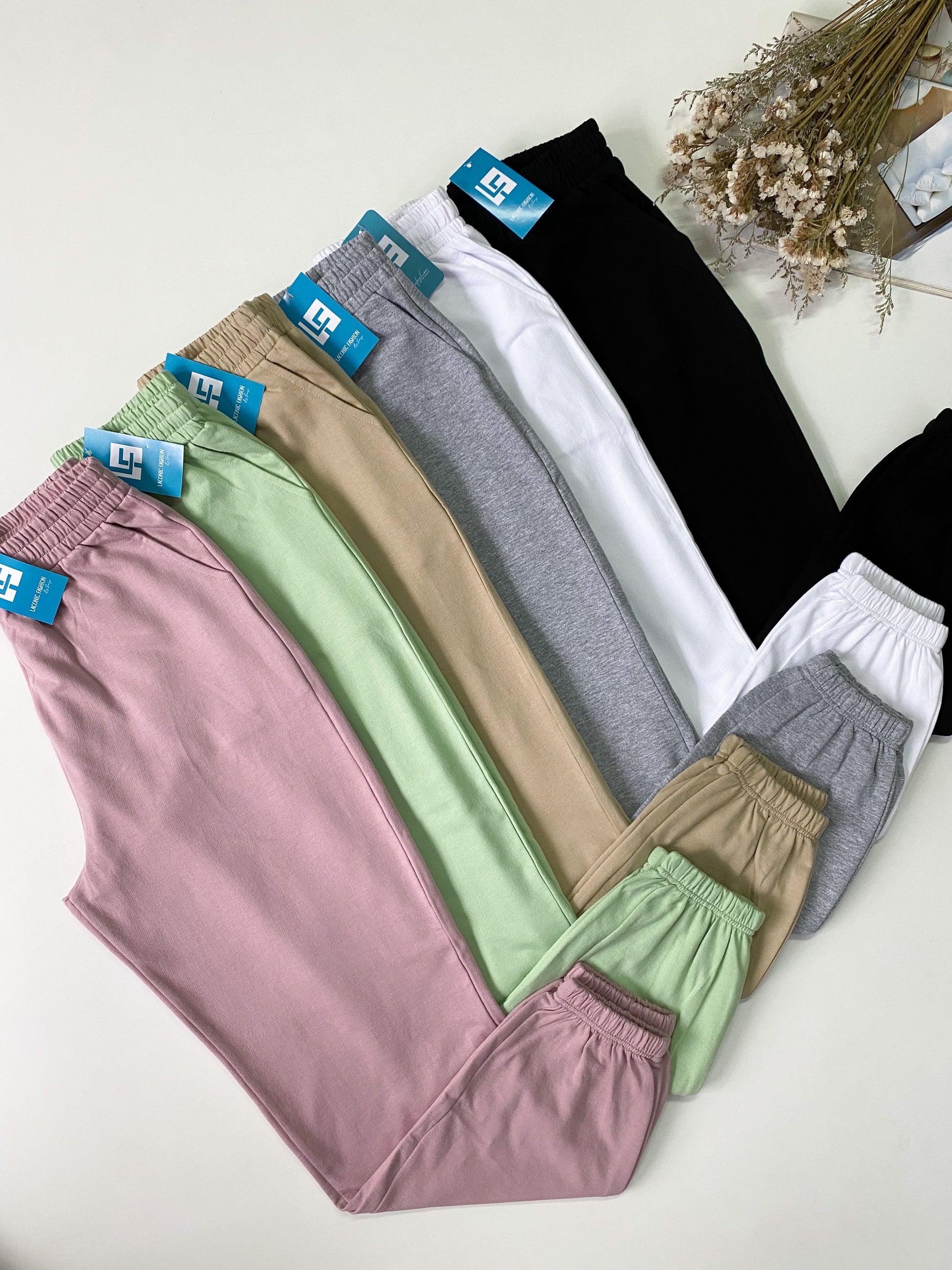 Summer joggers, basic oversized loose fit joggers,