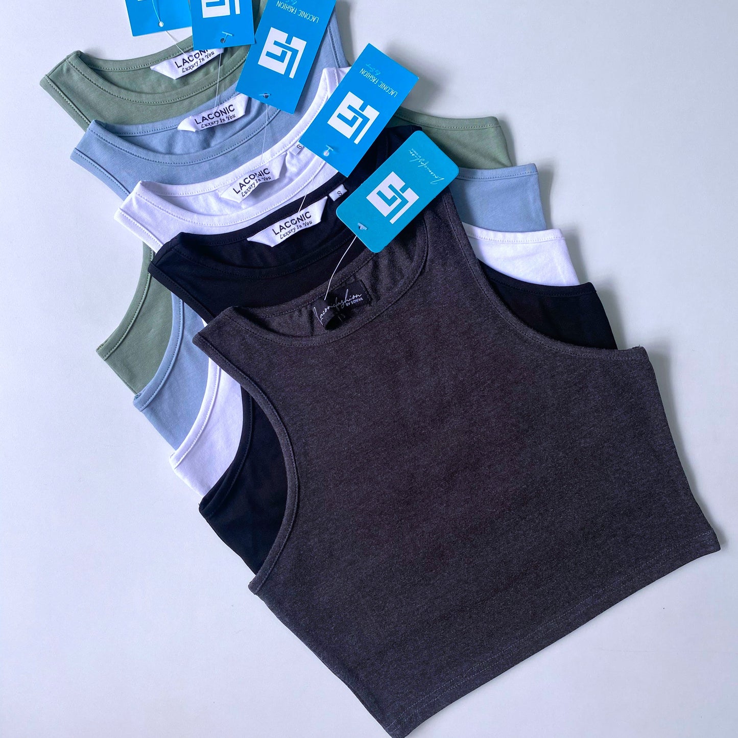 Racer Fitted Crop Sando