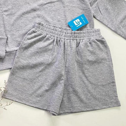 Basic Loose Fit Sweat Shorts