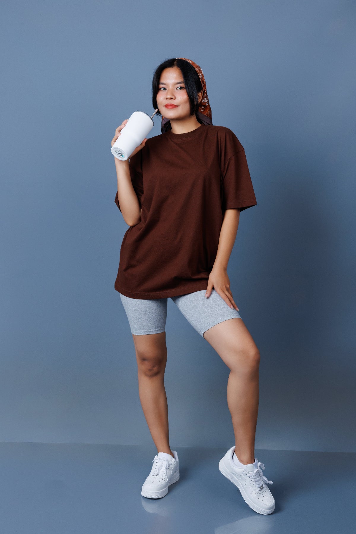 #tshirt #unisex #basicoversizedtops #oversizedtops #ootd #summertops #green #nepal #model #brown #chocolatebrown #summerclothing #basiclover #casualwear #basicwear #halfsleeve