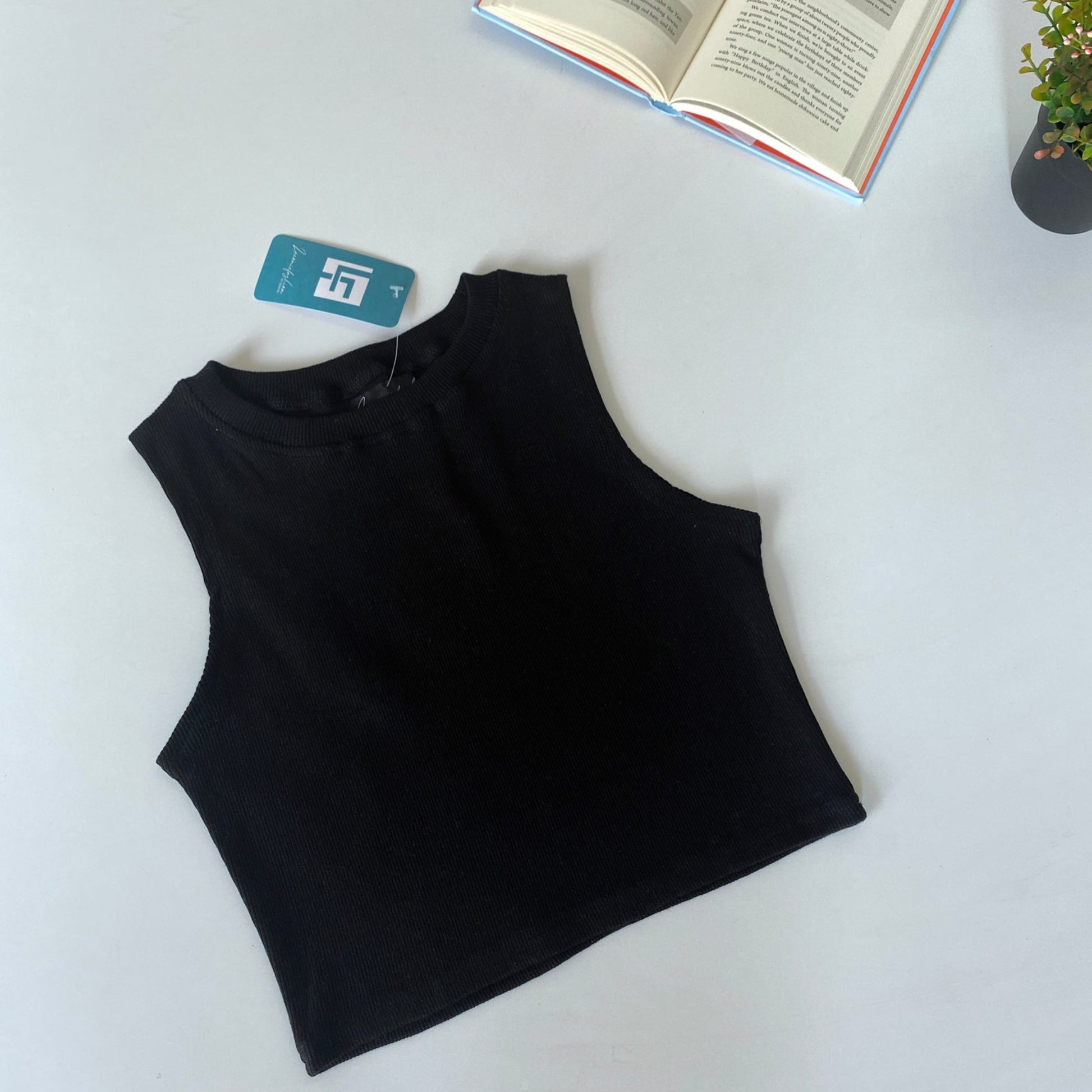 Rib tank tops, basic tank top, basic crop tank top