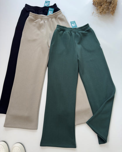 ❄️Cozy Fleece Wide Leg Trousers❄️