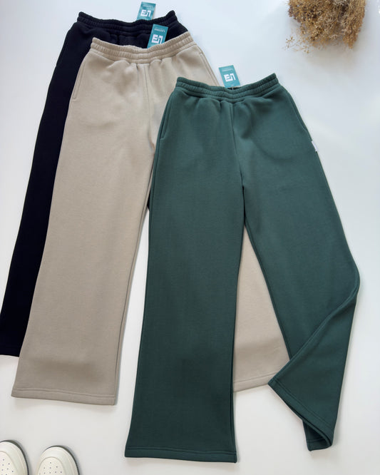 ❄️Cozy Fleece Wide Leg Trousers❄️