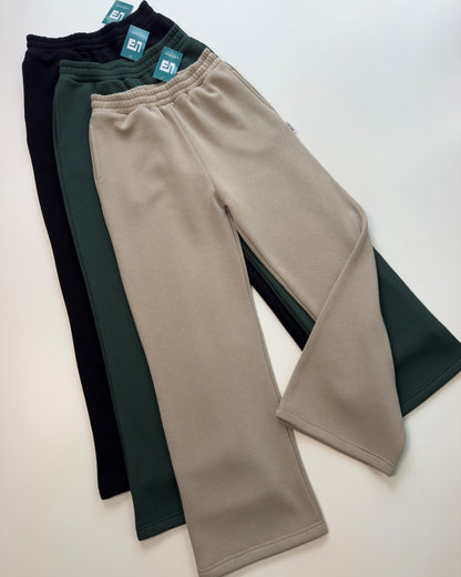 ❄️Cozy Fleece Wide Leg Trousers❄️