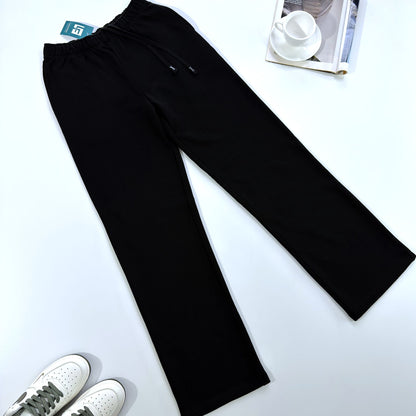 Mid Rise Straight Leg Trousers