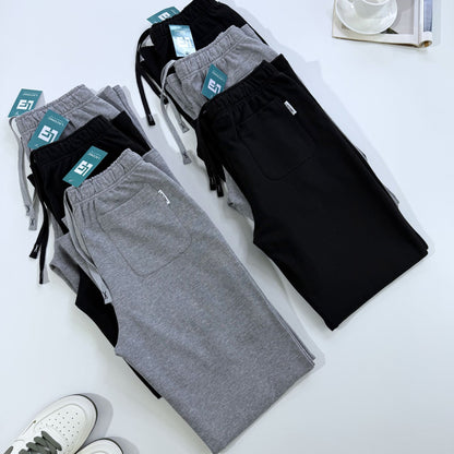 Mid Rise Straight Leg Trousers