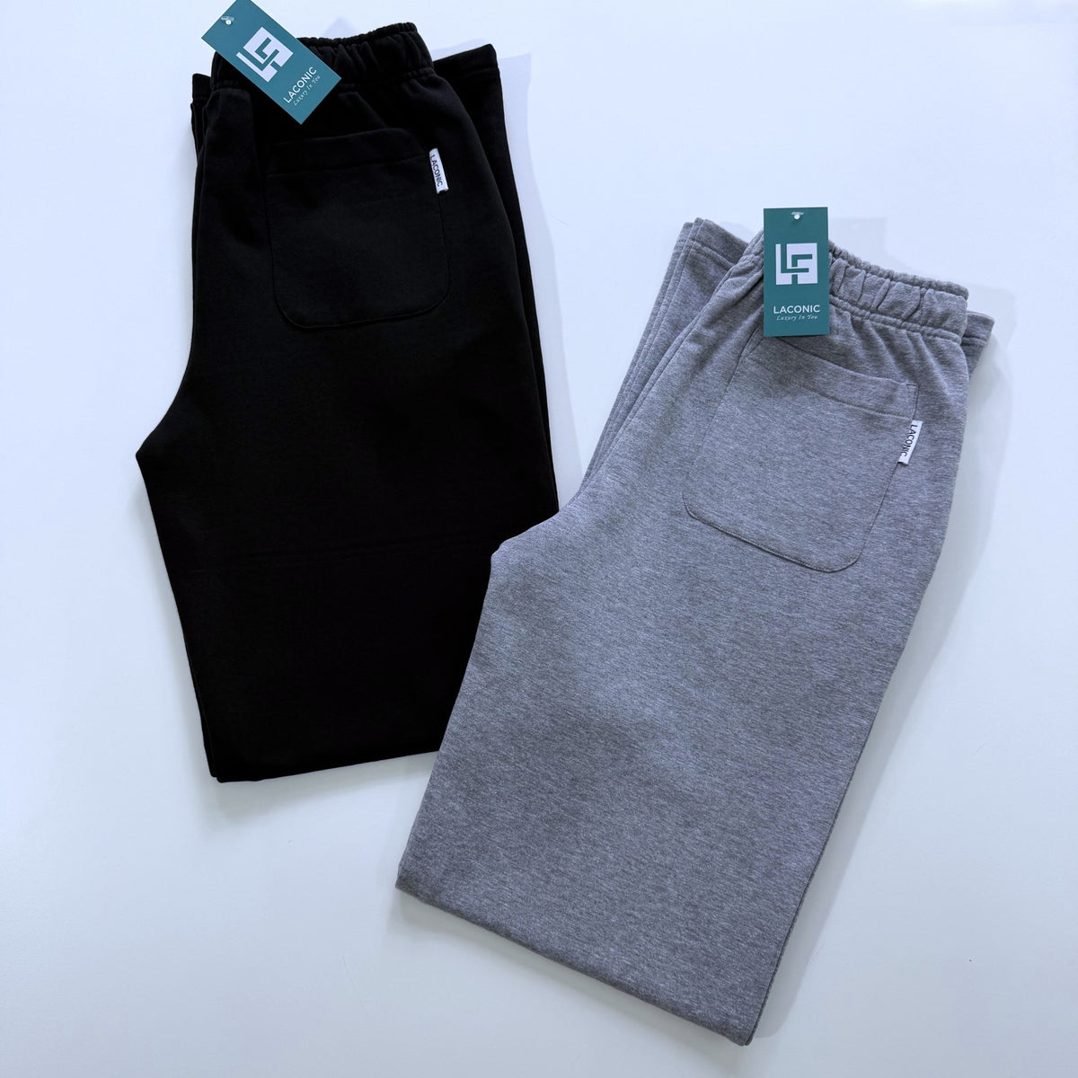 Mid Rise Straight Leg Trousers