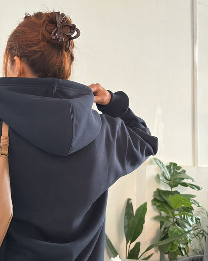 ❄️Premium Heavyweight Plain Oversized Unisex Fleece Hoodie❄️