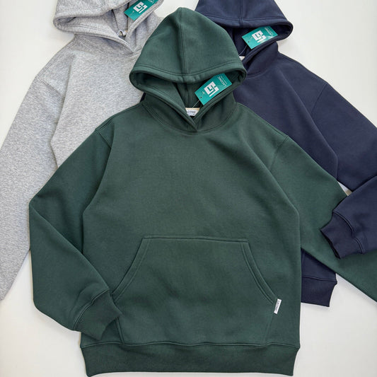 Heavyweight Plain Oversized Fleece Hoodie