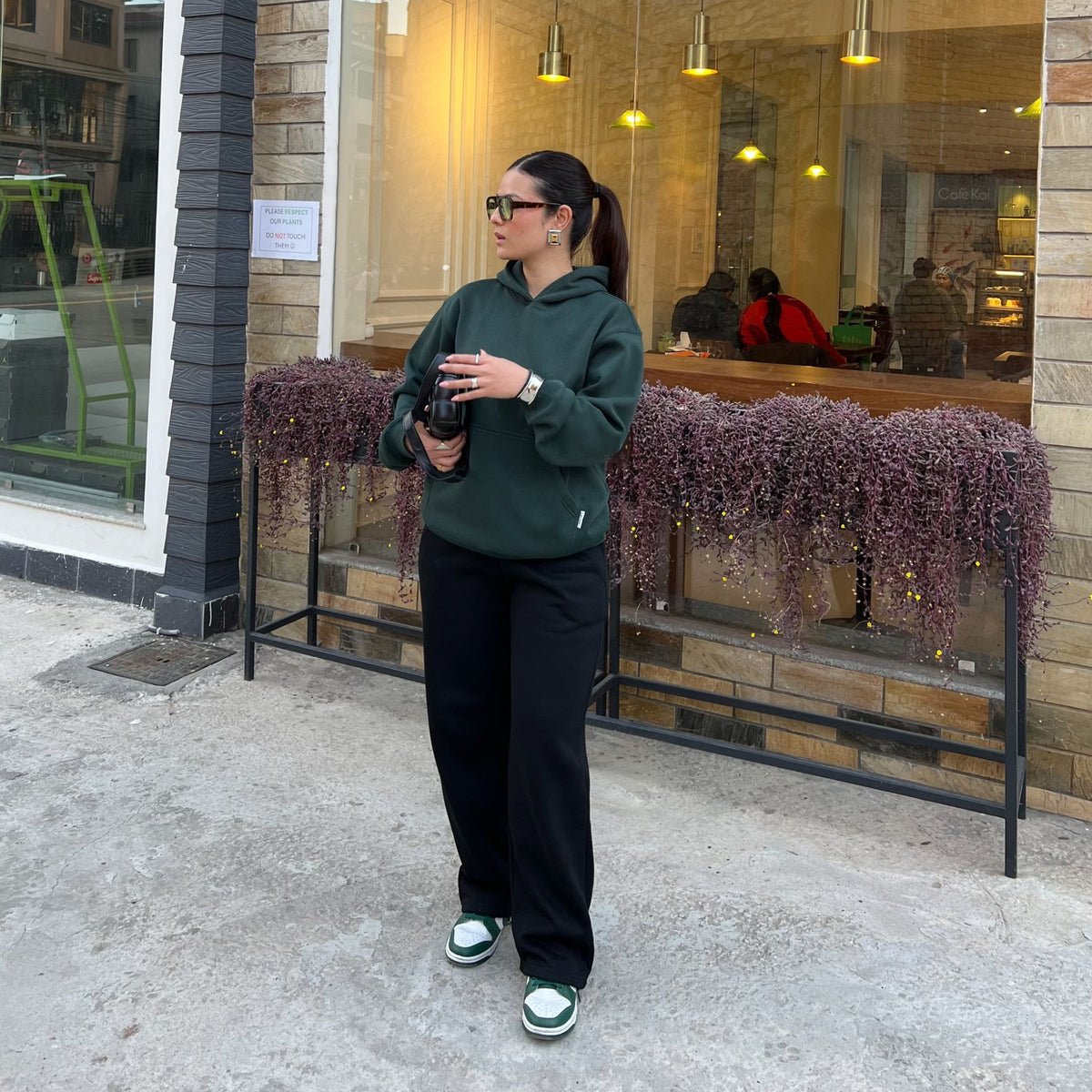 Heavyweight Plain Oversized Fleece Hoodie