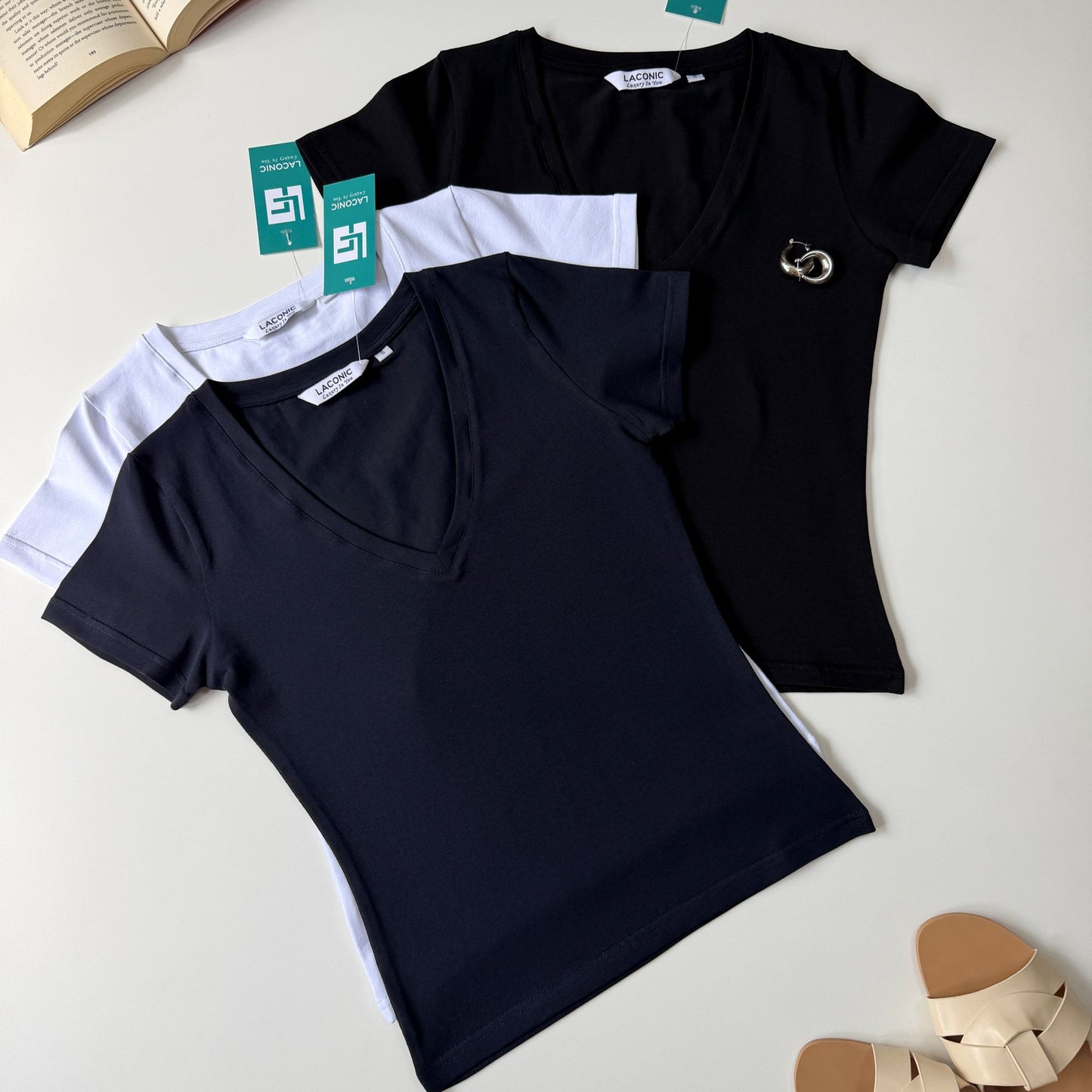 Sleek Plunge Top