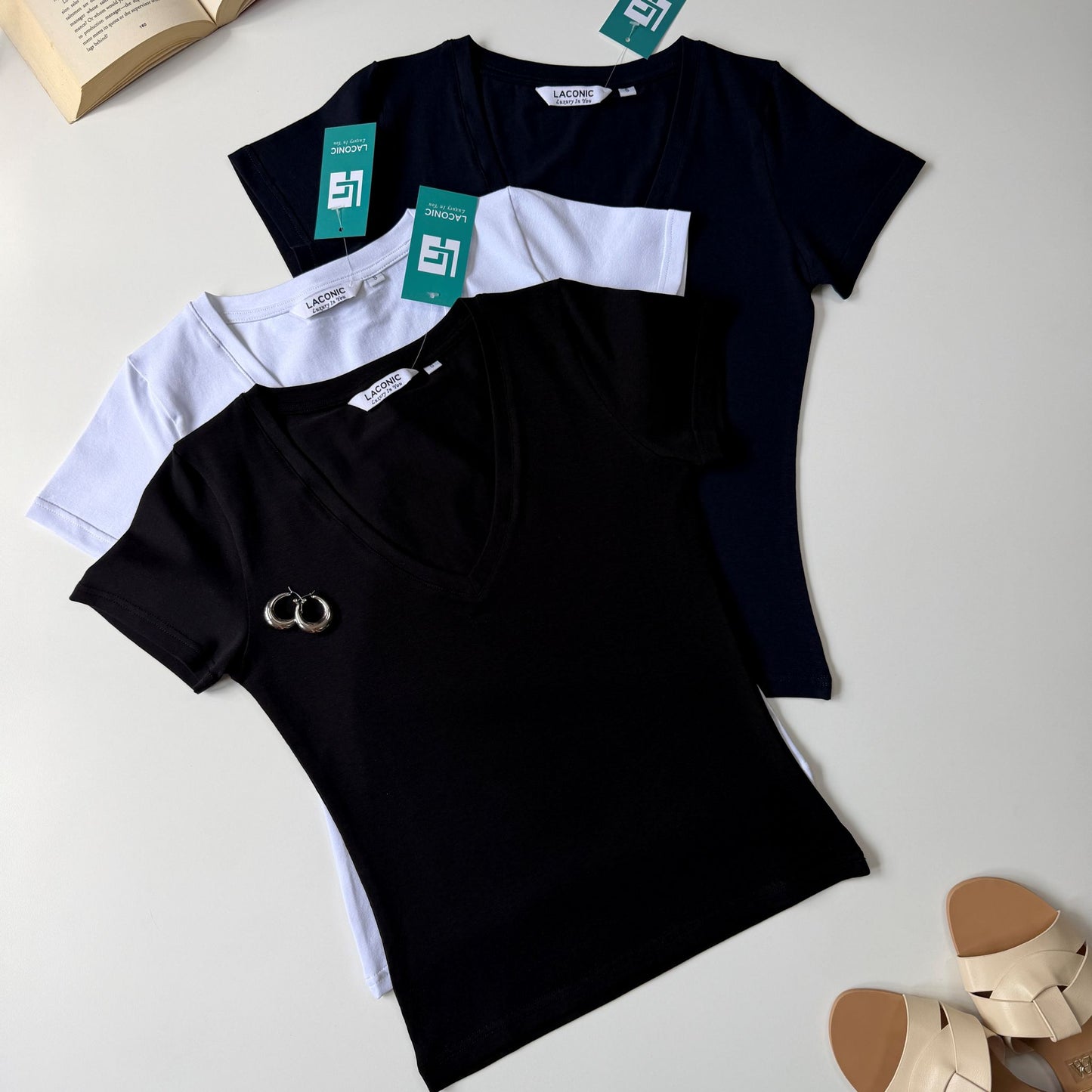 Sleek Plunge Top