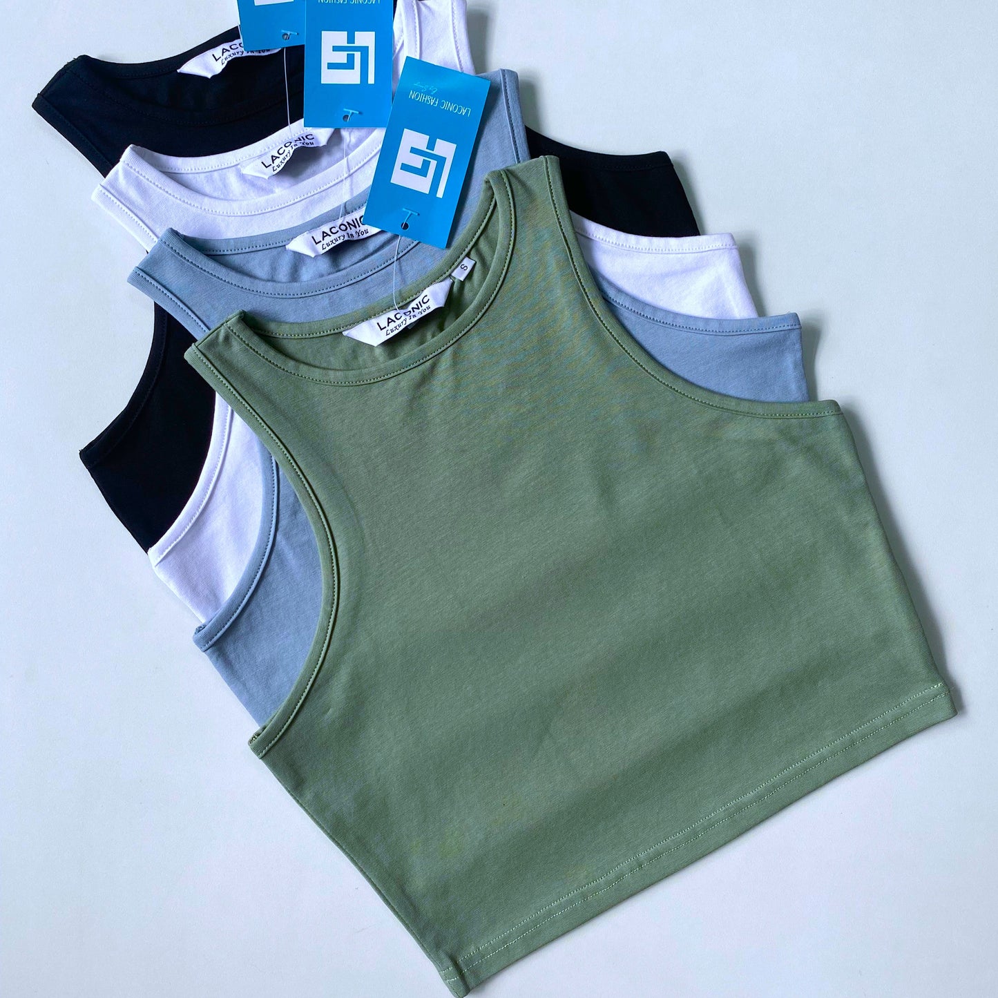 Racer Fitted Crop Sando