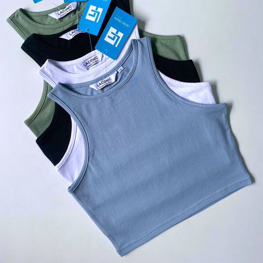 Racer Fitted Crop Sando