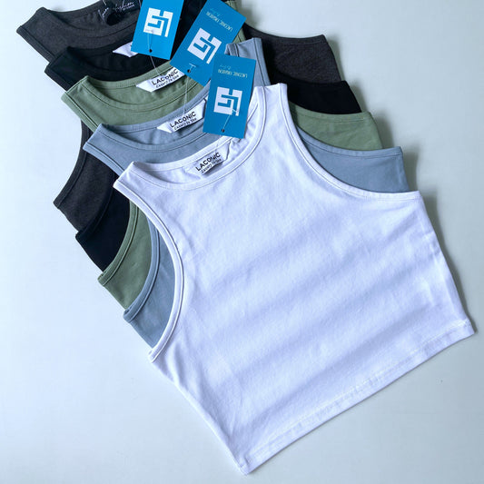 Racer Fitted Crop Sando